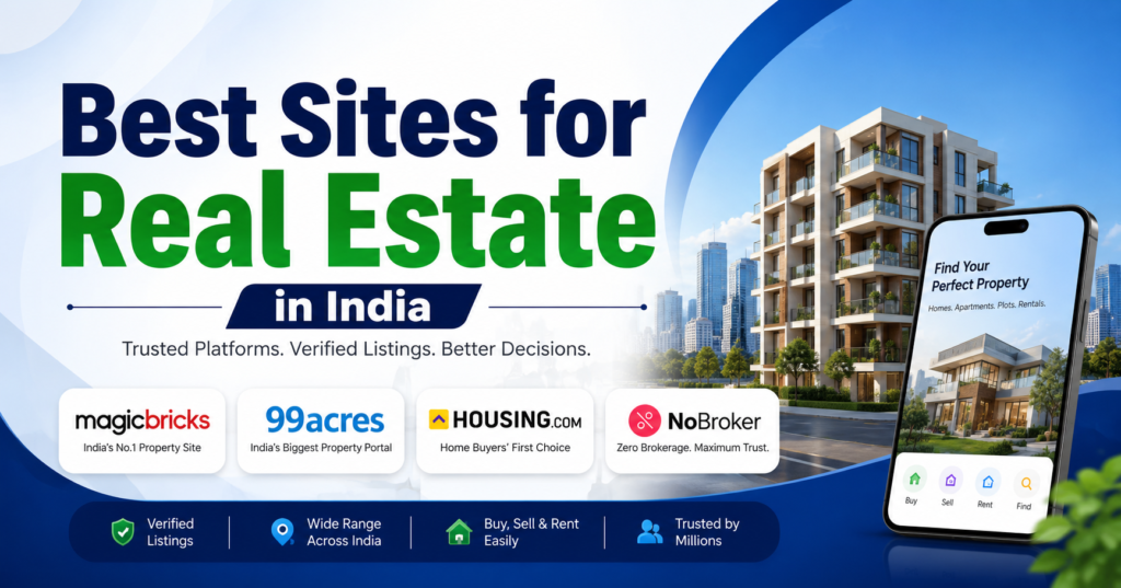 Best sites for Realestate